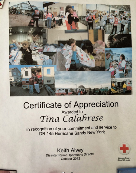 Certificate Of Appreciation